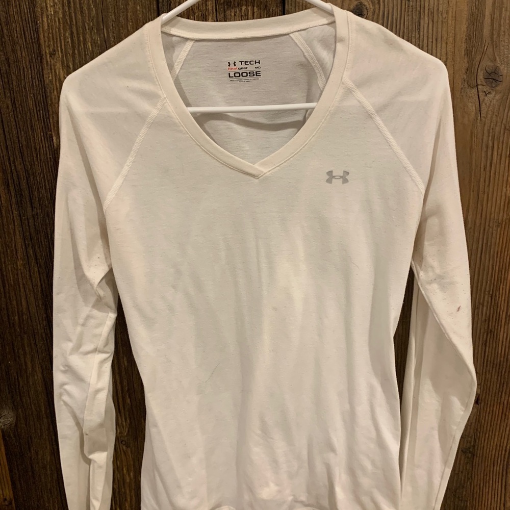 white long tee